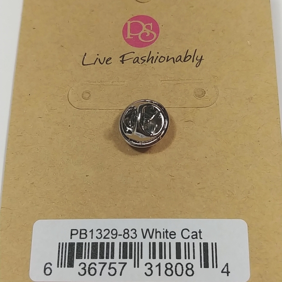 Grumpy cat white enamel pin NWT 2/$30 - Picture 4 of 7